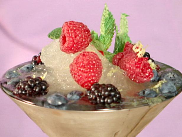 Wie man Champagner-Granita zubereitet