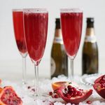 Champagner-Granatapfel-Cocktail