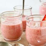 Vorspeise: Kalte Erdbeer-Champagner-Suppe