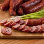 Hausgemachte Andouille-Schweinswurst