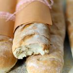 Hausgemachtes französisches Baguette