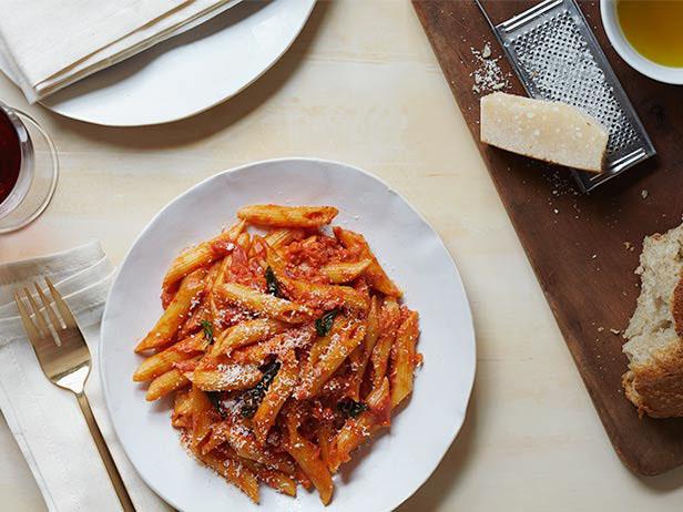 Rezept für ein romantisches Abendessen mit cremiger Pasta
