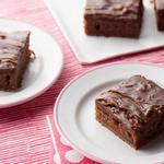 Schokoladenbrownies zum Valentinstag