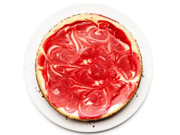 Roter Samt-Käsekuchen