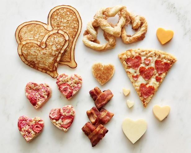 Anleitung zur Zubereitung herzförmiger Gerichte zum Valentinstag