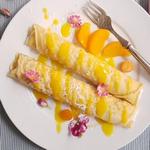 Crêpes Suzette mit Orangensauce