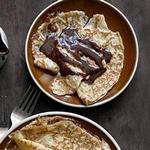 Pfannkuchen mit Nutella