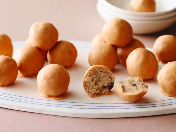 Rezept für Haferflocken-Rosinen-Trüffel