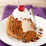 Frittiertes Eis