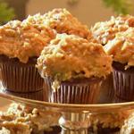 Deutscher Schokoladen-Cupcake