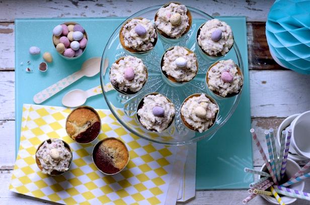 Πώς να φτιάξετε - Cupcake με μαρμάρινη σοκολάτα