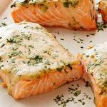Gebackener Lachs mit Ahornglasur