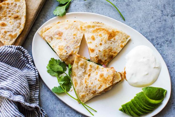 Kuidas teha - krevetipestoga quesadillasid
