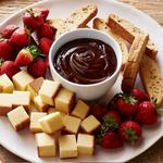 Hausgemachtes Schokoladenfondue