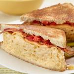 Makkaroni-Speck-Sandwich