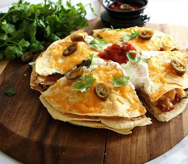 Kuidas teha kana ja paprikaga quesadillasid