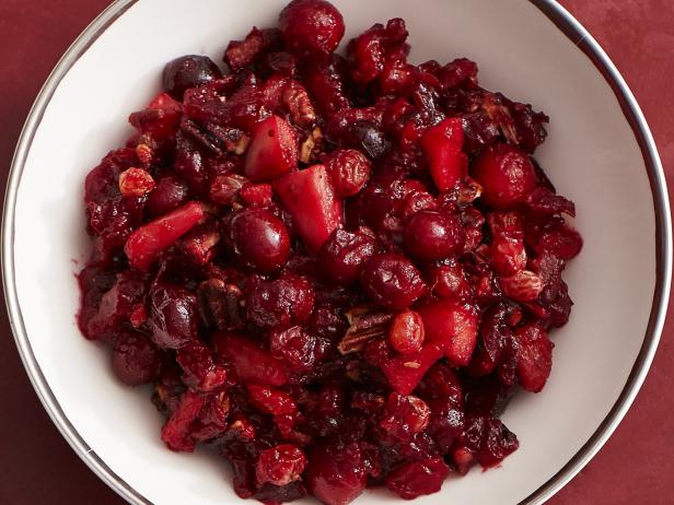 Wie man Apfel-Cranberry-Chutney zubereitet