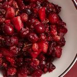 Apfel-Chutney mit Preiselbeeren