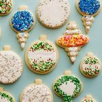 Klassische Zuckerkekse mit Zuckerguss