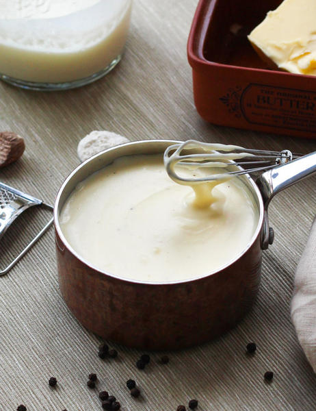 Zubereitung – Klassische weiße Béchamelsauce