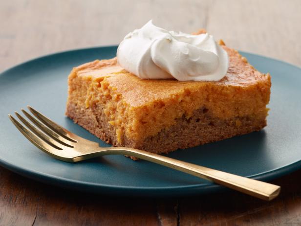 Rezept für Kürbis-Frischkäse-Biskuitkuchen