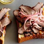 Texas Smoked Brisket Toast