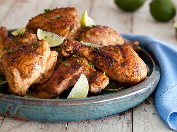 Zubereitung von geräuchertem Jerk Chicken