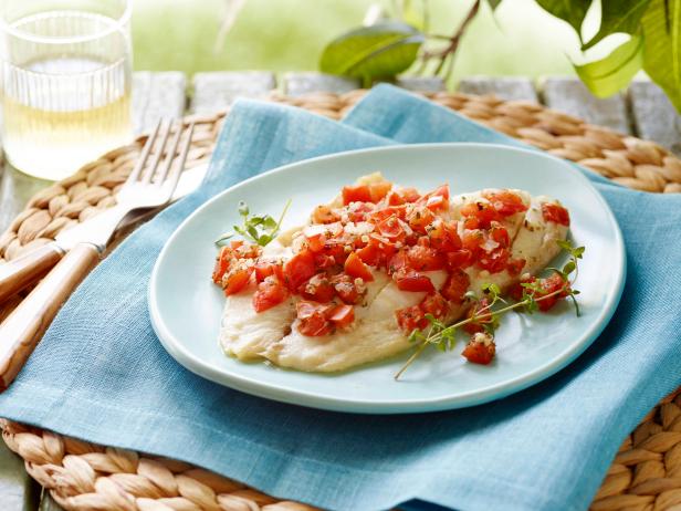 Zubereitungstipps – Tilapia mit Gemüse in Alufolie im Ofen