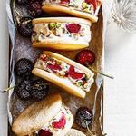 Mini-Eiscreme- und Kekssandwiches