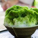 Eis mit Teegeschmack