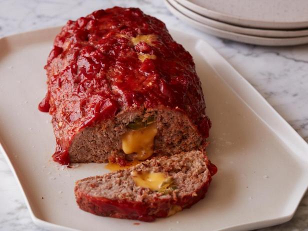 Hackbraten mit Käse