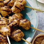 Hähnchen-Kebab in Jerk-Marinade