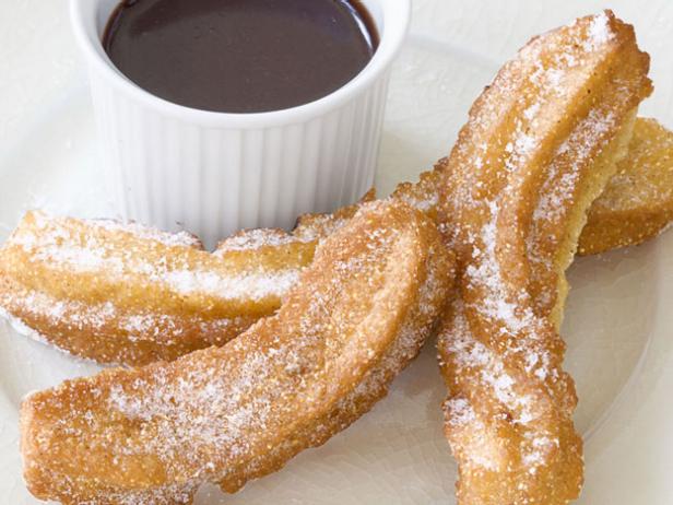 Churros aus Maismuffinteig
