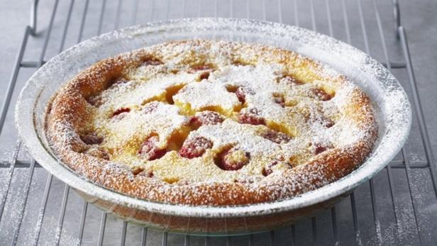 Wie man Himbeer-Clafoutis zubereitet