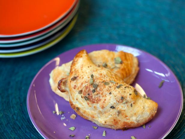 Wie man Parma-Auberginen-Empanadas zubereitet