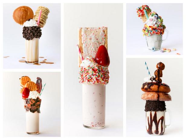 So bereiten Sie extravagante Frühstücksmilchshakes mit Toppings zu