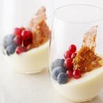 Crème brûlée ohne Ei mit Haferflockencreme