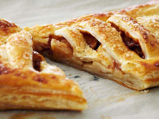 Zubereitung - Blätterteig mit Apfel-Karamell-Füllung