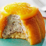 Portionierte Cassatas mit kandierten Orangen