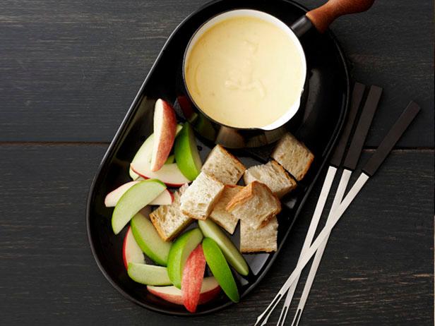37. Apfel-Käse-Fondue.