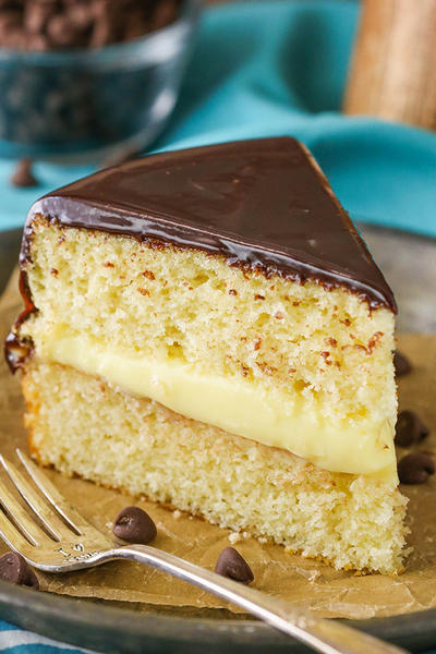 Wie man Boston Cream Pie mit Patissier zubereitet
