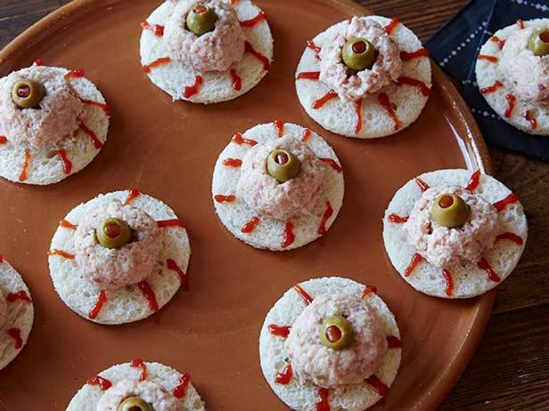 Foto des Gerichts – Augapfel-Schinken-Sandwiches