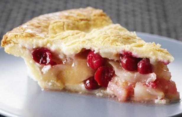 Rezept für glutenfreien Birnen-Cranberry-Kuchen