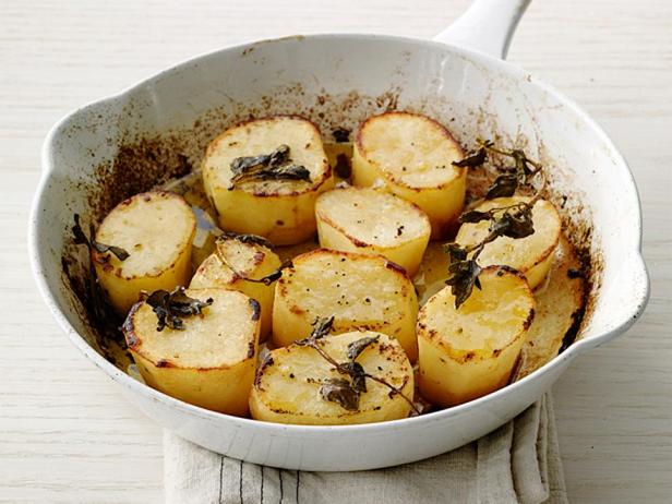 Foto des Gerichts – Gebackene Kartoffelspalten mit Oregano