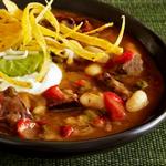 Chili-Rindfleisch-Fajitas-Suppe