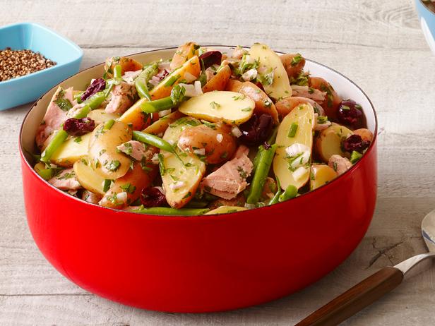 26. Patatesli Niçoise salatası