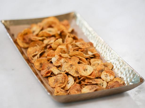 Foto des Gerichts – Gebackene Bananen-Jerk-Chips