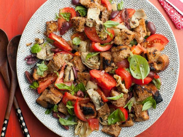 Foto des Gerichts – Panzanella mit Artischocken und Tomaten
