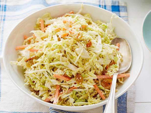 Foto des Gerichts – Wirsingsalat mit Ingwer und Rosinen