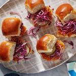 Mini-BBQ-Kürbisburger